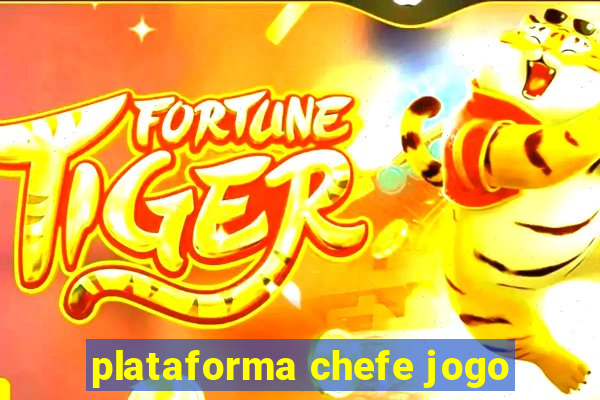 plataforma chefe jogo